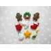 24 advent ornaments  PDF pattern Easy felt Christmas ornament pattern