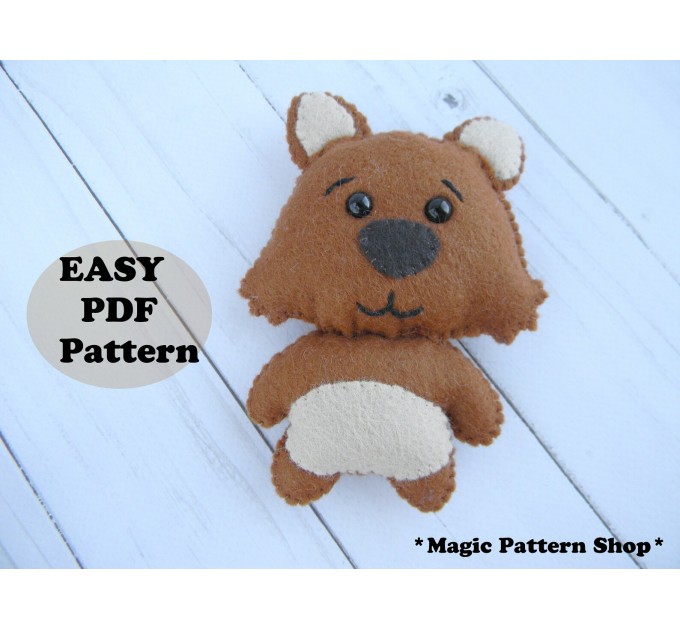  Australia animals PDF Pattern baby mobile sewing pattern