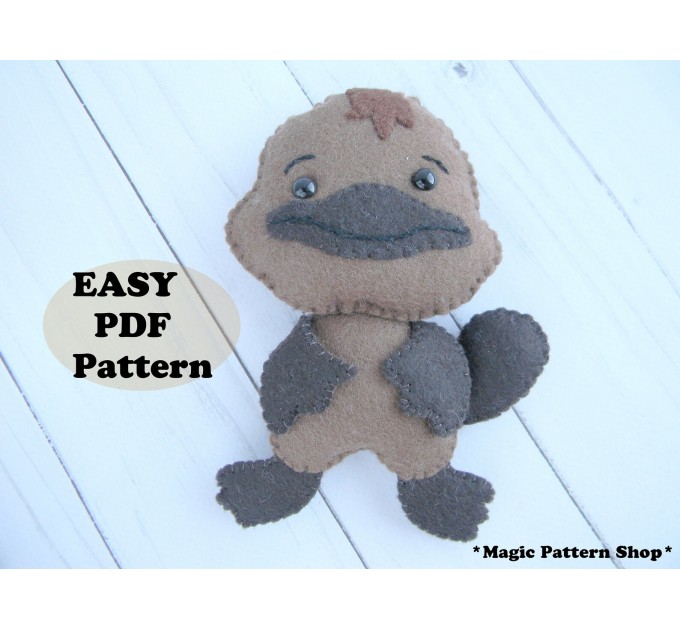  Australia animals PDF Pattern baby mobile sewing pattern