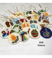 Jesse Tree Ornaments PDF Pattern
