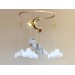 Dragon Baby Mobile Gender neutral baby mobile Fantasy nursery decor