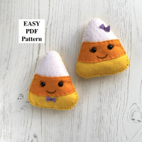 Candy Corn ornament PDF Pattern