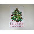 Christmas Tree Advent Calendar with 24 Ornament