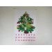 Christmas Tree Advent Calendar with 24 Ornament