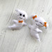 Easy PDF pattern Felt Ghost ornament