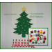 Felt Christmas Tree Advent Calendar PDF Pattern + ornaments