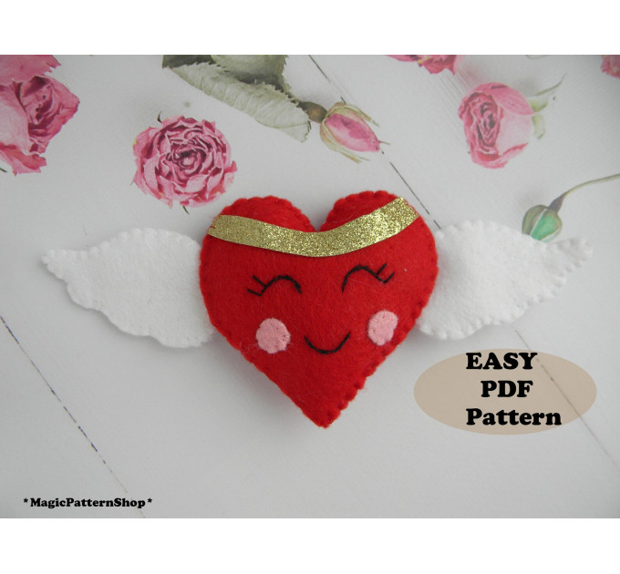 Sewing PDF Pattern: Valentine's Day Decor