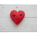 Felt Heart Ornament Pattern: Kawaii Valentine's Garland (PDF Pattern)