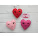 Felt Heart Ornament Pattern: Kawaii Valentine's Garland (PDF Pattern)