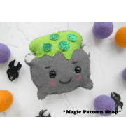 Halloween Felt sewing pattern PDF