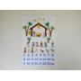 Nativity Advent Calendar and 24 christmas Ornaments Nativity Advent Calendar and 24 christmas Ornaments