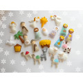 Nativity christmas ornament set 24