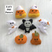 Set PDF pattern Felt Halloween ornaments