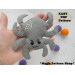 Spider felt ornament pattern