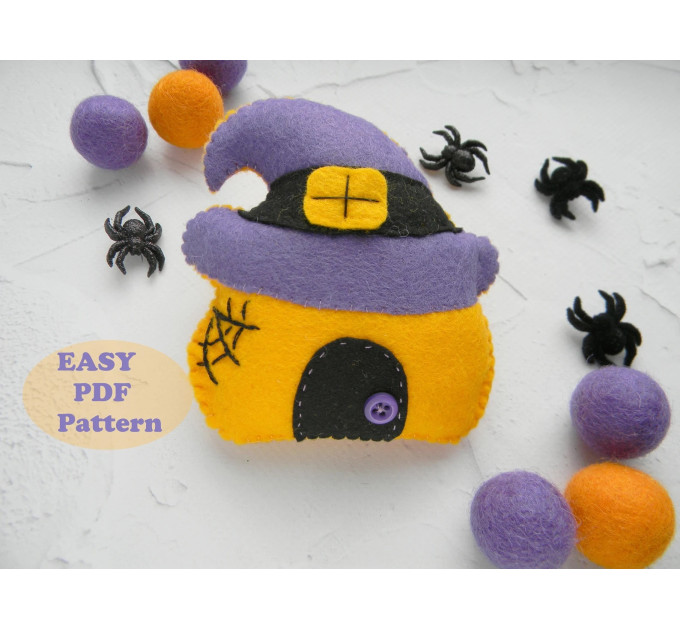 Spooky cottage Ornament PDF Tutorial