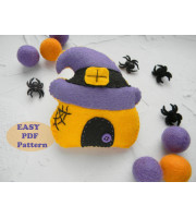Spooky cottage Ornament PDF Tutorial