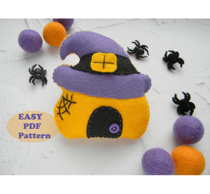 Spooky cottage Ornament PDF Tutorial