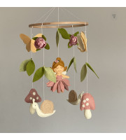 Fairy baby mobile