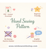 Felt Shamrock Ornament PDF Pattern: St. Patrick's Day Sewing (Digital Download)