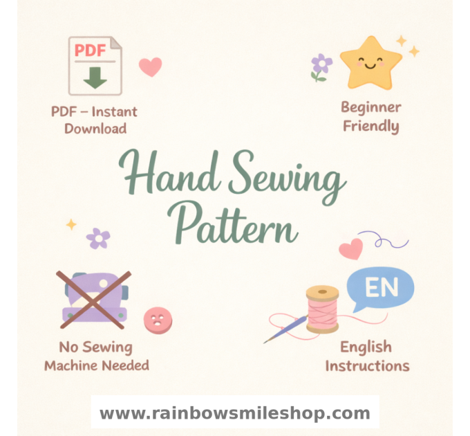 Felt Shamrock Ornament PDF Pattern: St. Patrick's Day Sewing (Digital Download)