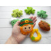 Felt St. Patrick's Day Ornament Pattern Set: Shamrock, Leprechaun (PDF Pattern)