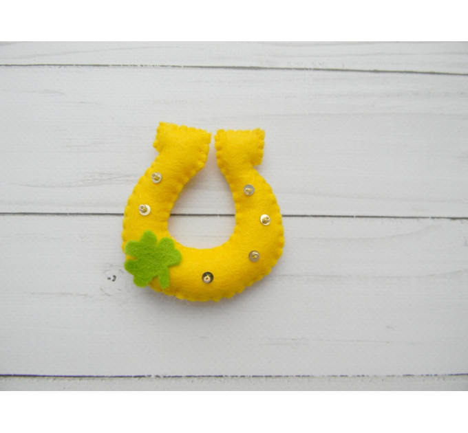 Felt St. Patrick's Day Ornament Pattern Set: Shamrock, Leprechaun (PDF Pattern)