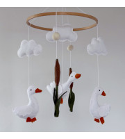 Goose baby mobile 