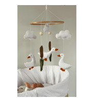 Goose baby mobile 