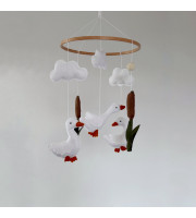 Goose baby mobile 