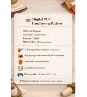 Leprechaun Gnome Sewing Pattern: Easy St. Patrick's Day Decor (PDF Pattern)