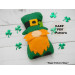 Leprechaun Ornament Sewing Pattern: Easy St. Patrick's Day Gnome (PDF Pattern)