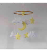 Celestial Moon and Stars Baby Mobile Celestial Moon and Stars Baby Mobile