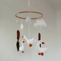 Goose baby mobile 